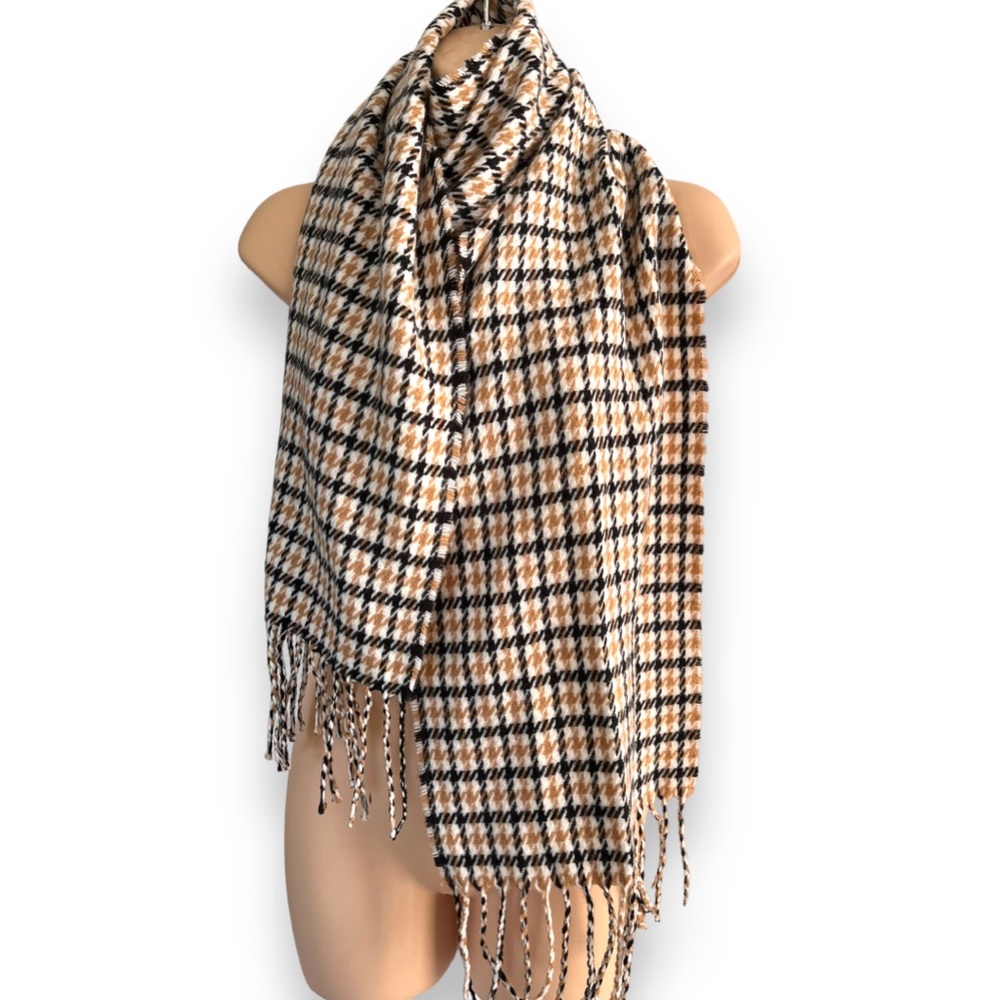 Primark Plaid Fringe Scarf